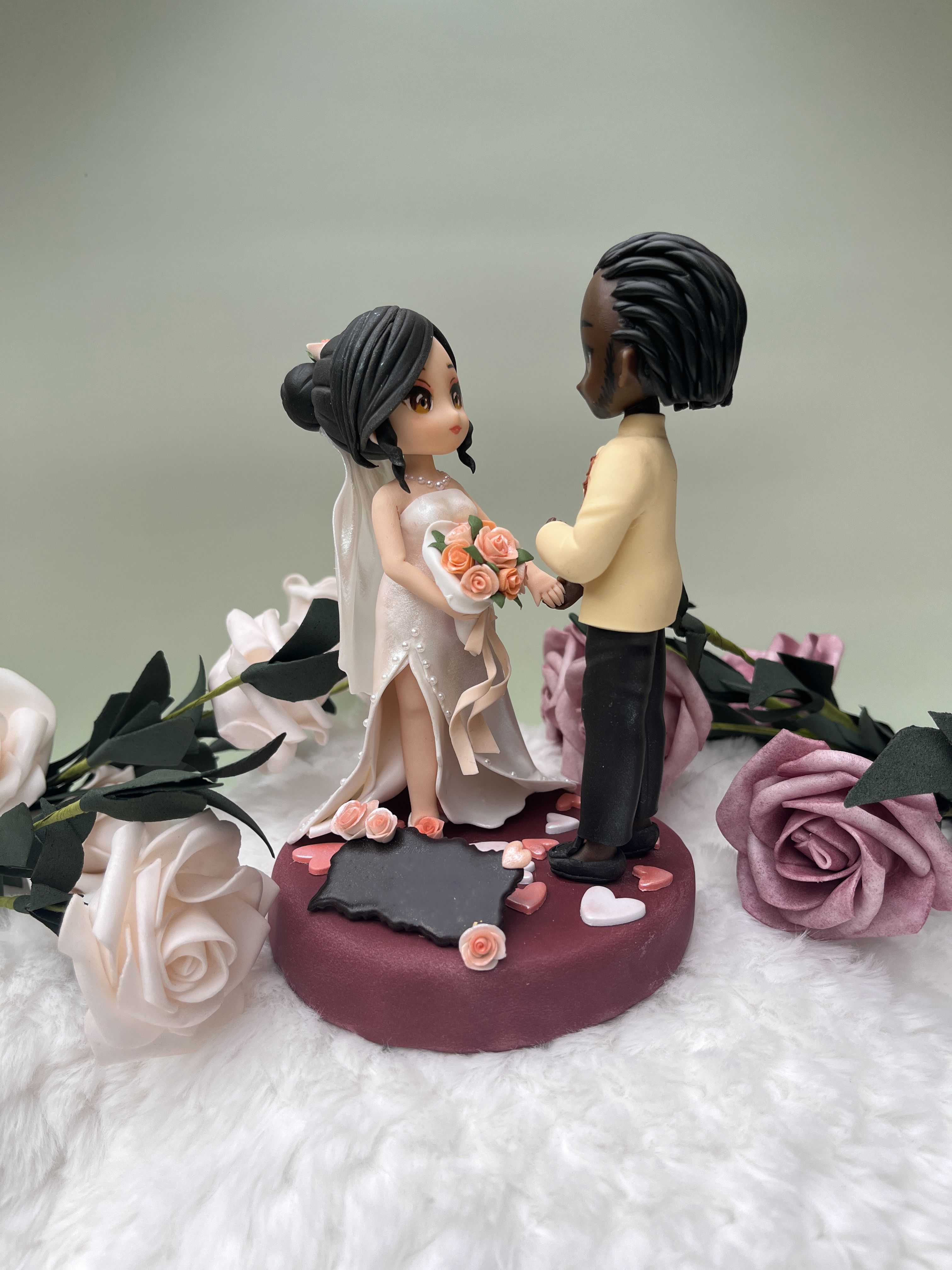 Handmade Wedding Cake Toppers